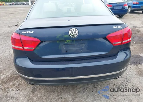 2013 Volkswagen Passat 3.6L V6 Sel Premium из США, поврежденный, VIN 1VWCM7A35DC082327